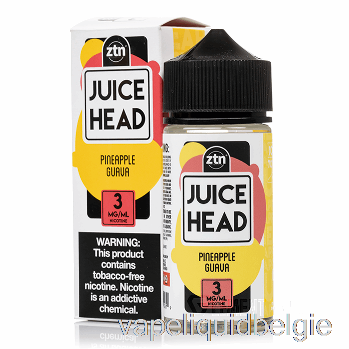 Vape België Ananas Guave - Sapkop - 100ml 0mg